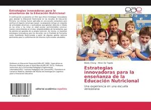 Imagen del vendedor de Estrategias innovadoras para la enseanza de la Educacin Nutricional a la venta por BuchWeltWeit Ludwig Meier e.K.