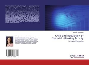 Imagen del vendedor de Crisis and Regulation of Financial - Banking Activity a la venta por BuchWeltWeit Ludwig Meier e.K.