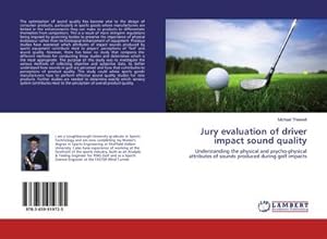 Imagen del vendedor de Jury evaluation of driver impact sound quality a la venta por BuchWeltWeit Ludwig Meier e.K.