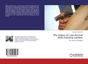 Imagen del vendedor de The status of non-formal skills training centers a la venta por BuchWeltWeit Ludwig Meier e.K.