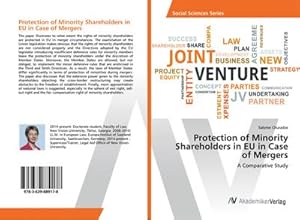 Imagen del vendedor de Protection of Minority Shareholders in EU in Case of Mergers a la venta por BuchWeltWeit Ludwig Meier e.K.