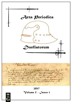 Seller image for Acta Periodica Duellatorum (vol. 5, issue 1) for sale by BuchWeltWeit Ludwig Meier e.K.