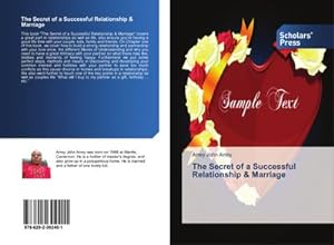 Seller image for The Secret of a Successful Relationship & Marriage for sale by BuchWeltWeit Ludwig Meier e.K.