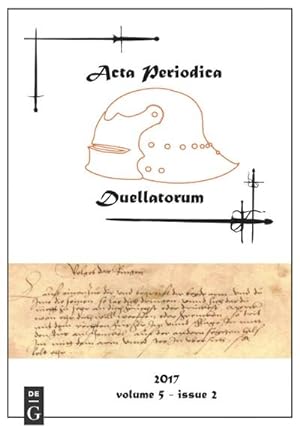 Seller image for Acta Periodica Duellatorum (vol. 5, issue 2) for sale by BuchWeltWeit Ludwig Meier e.K.