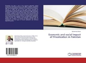 Imagen del vendedor de Economic and social Impact of Privatization in Pakistan a la venta por BuchWeltWeit Ludwig Meier e.K.