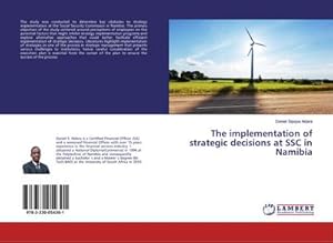 Imagen del vendedor de The implementation of strategic decisions at SSC in Namibia a la venta por BuchWeltWeit Ludwig Meier e.K.