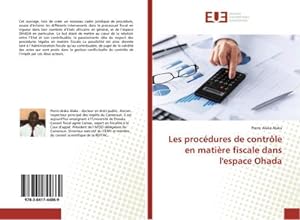 Seller image for Les procdures de contrle en matire fiscale dans l'espace Ohada for sale by BuchWeltWeit Ludwig Meier e.K.