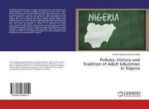 Seller image for Policies, History and Tradition of Adult Education in Nigeria for sale by BuchWeltWeit Ludwig Meier e.K.