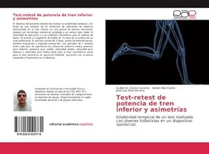 Imagen del vendedor de Test-retest de potencia de tren inferior y asimetras a la venta por BuchWeltWeit Ludwig Meier e.K.