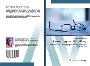 Seller image for Bewertung der Einstellung for sale by BuchWeltWeit Ludwig Meier e.K.