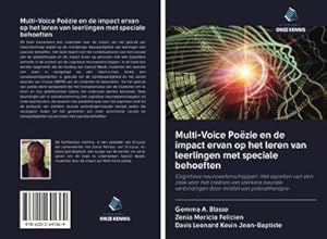 Seller image for Multi-Voice Pozie en de impact ervan op het leren van leerlingen met speciale behoeften for sale by BuchWeltWeit Ludwig Meier e.K.