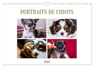 Seller image for Portraits de chiots (Calendrier mural 2024 DIN A4 vertical), CALVENDO calendrier mensuel for sale by BuchWeltWeit Ludwig Meier e.K.