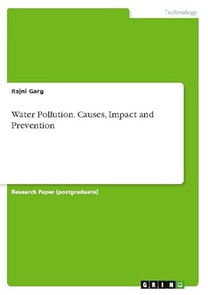 Seller image for Water Pollution. Causes, Impact and Prevention for sale by BuchWeltWeit Ludwig Meier e.K.