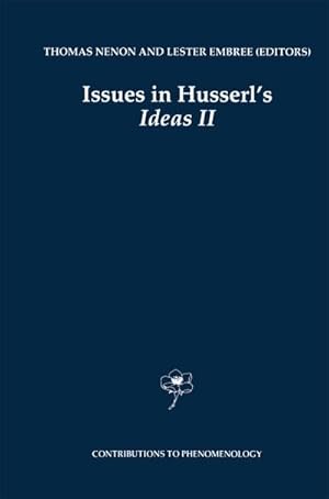 Bild des Verkufers fr Issues in Husserls Ideas II zum Verkauf von BuchWeltWeit Ludwig Meier e.K.