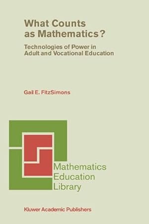 Image du vendeur pour What Counts as Mathematics? mis en vente par BuchWeltWeit Ludwig Meier e.K.