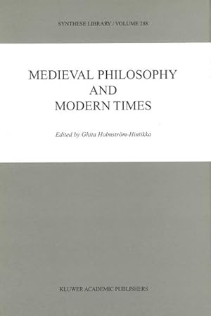 Seller image for Medieval Philosophy and Modern Times for sale by BuchWeltWeit Ludwig Meier e.K.