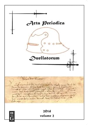 Seller image for Acta Periodica Duellatorum (vol. 2) for sale by BuchWeltWeit Ludwig Meier e.K.