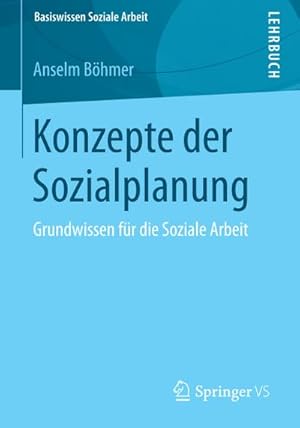 Imagen del vendedor de Konzepte der Sozialplanung a la venta por BuchWeltWeit Ludwig Meier e.K.