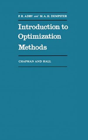 Seller image for Introduction to Optimization Methods for sale by BuchWeltWeit Ludwig Meier e.K.