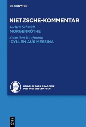 Immagine del venditore per Kommentar zu Nietzsches "Morgenrthe", "Idyllen aus Messina" venduto da BuchWeltWeit Ludwig Meier e.K.