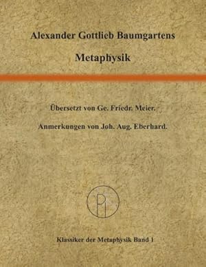 Seller image for Metaphysik for sale by BuchWeltWeit Ludwig Meier e.K.