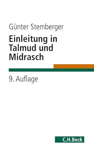 Imagen del vendedor de Einleitung in Talmud und Midrasch a la venta por BuchWeltWeit Ludwig Meier e.K.