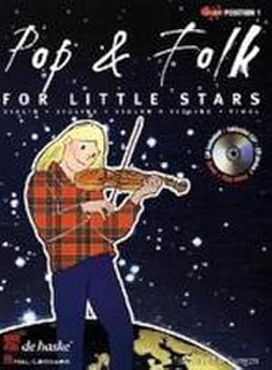 Bild des Verkufers fr Pop & Folk for Little Stars, fr Violine, m. Audio-CD zum Verkauf von BuchWeltWeit Ludwig Meier e.K.