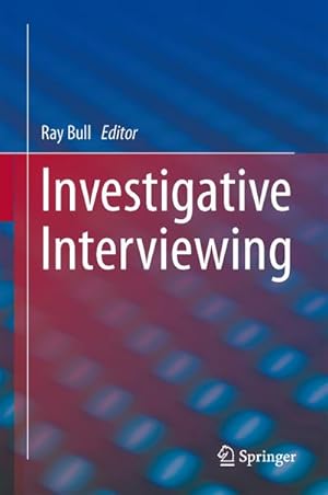 Imagen del vendedor de Investigative Interviewing a la venta por BuchWeltWeit Ludwig Meier e.K.