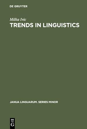 Seller image for Trends in Linguistics for sale by BuchWeltWeit Ludwig Meier e.K.