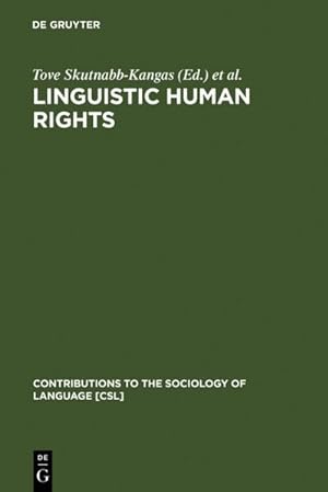 Seller image for Linguistic Human Rights for sale by BuchWeltWeit Ludwig Meier e.K.