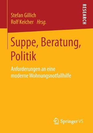 Imagen del vendedor de Suppe, Beratung, Politik a la venta por BuchWeltWeit Ludwig Meier e.K.