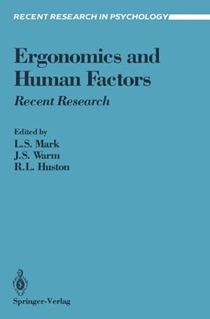 Seller image for Ergonomics and Human Factors for sale by BuchWeltWeit Ludwig Meier e.K.