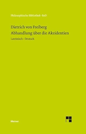 Seller image for Abhandlung ber die Akzidenzien for sale by BuchWeltWeit Ludwig Meier e.K.