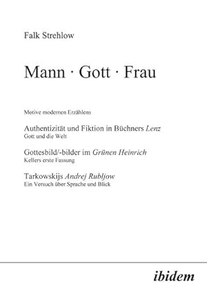 Seller image for Mann - Gott - Frau for sale by BuchWeltWeit Ludwig Meier e.K.