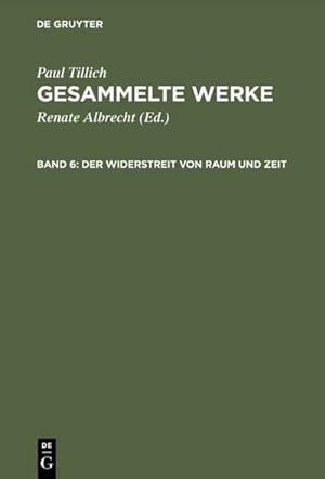 Seller image for Der Widerstreit von Raum und Zeit for sale by BuchWeltWeit Ludwig Meier e.K.