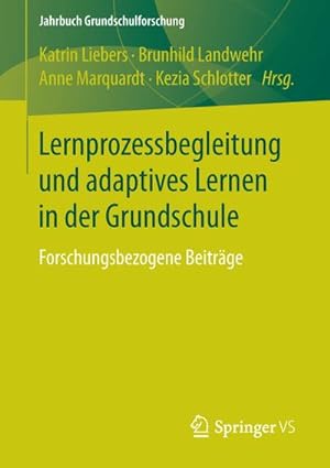Bild des Verkufers fr Lernprozessbegleitung und adaptives Lernen in der Grundschule zum Verkauf von BuchWeltWeit Ludwig Meier e.K.