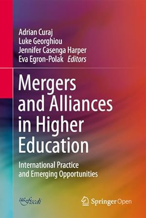 Imagen del vendedor de Mergers and Alliances in Higher Education a la venta por BuchWeltWeit Ludwig Meier e.K.