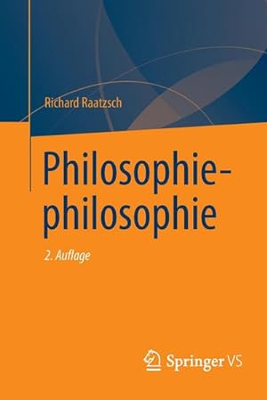 Seller image for Philosophiephilosophie for sale by BuchWeltWeit Ludwig Meier e.K.