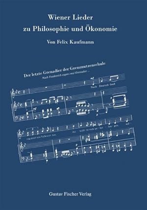 Seller image for Wiener Lieder zu Philosophie und konomie for sale by BuchWeltWeit Ludwig Meier e.K.