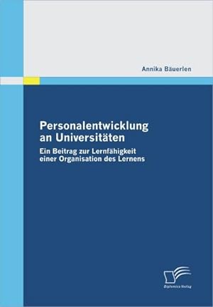 Bild des Verkufers fr Personalentwicklung an Universitten zum Verkauf von BuchWeltWeit Ludwig Meier e.K.