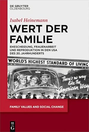 Immagine del venditore per Wert der Familie venduto da BuchWeltWeit Ludwig Meier e.K.