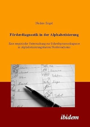 Imagen del vendedor de Frderdiagnostik in der Alphabetisierung a la venta por BuchWeltWeit Ludwig Meier e.K.