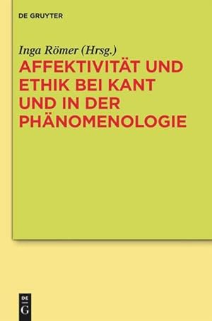 Imagen del vendedor de Affektivitt und Ethik bei Kant und in der Phnomenologie a la venta por BuchWeltWeit Ludwig Meier e.K.