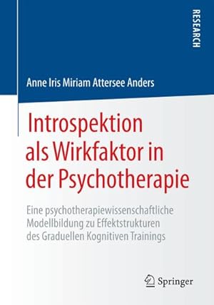 Seller image for Introspektion als Wirkfaktor in der Psychotherapie for sale by BuchWeltWeit Ludwig Meier e.K.