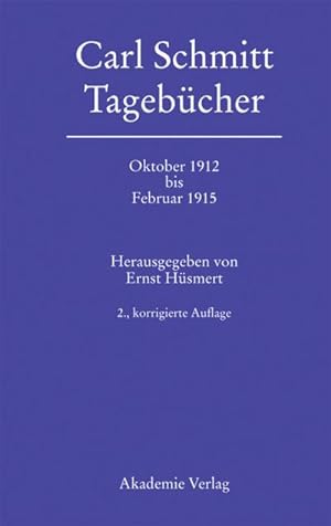 Image du vendeur pour Oktober 1912 bis Februar 1915 mis en vente par BuchWeltWeit Ludwig Meier e.K.