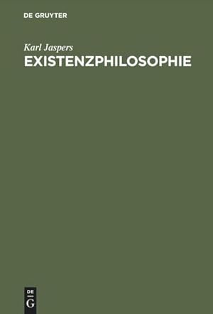 Seller image for Existenzphilosophie for sale by BuchWeltWeit Ludwig Meier e.K.