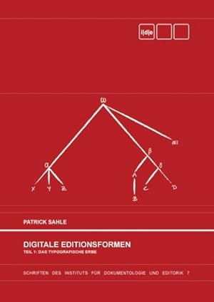 Seller image for Digitale Editionsformen - Teil 1: Das typografische Erbe for sale by BuchWeltWeit Ludwig Meier e.K.