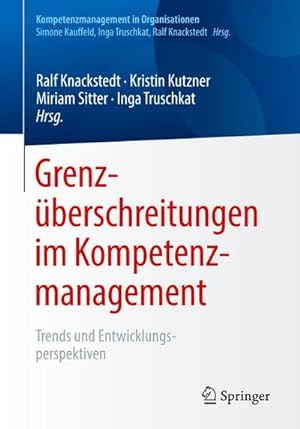 Seller image for Grenzberschreitungen im Kompetenzmanagement for sale by BuchWeltWeit Ludwig Meier e.K.