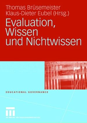 Seller image for Evaluation, Wissen und Nichtwissen for sale by BuchWeltWeit Ludwig Meier e.K.
