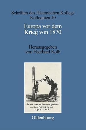 Seller image for Europa vor dem Krieg von 1870 for sale by BuchWeltWeit Ludwig Meier e.K.
